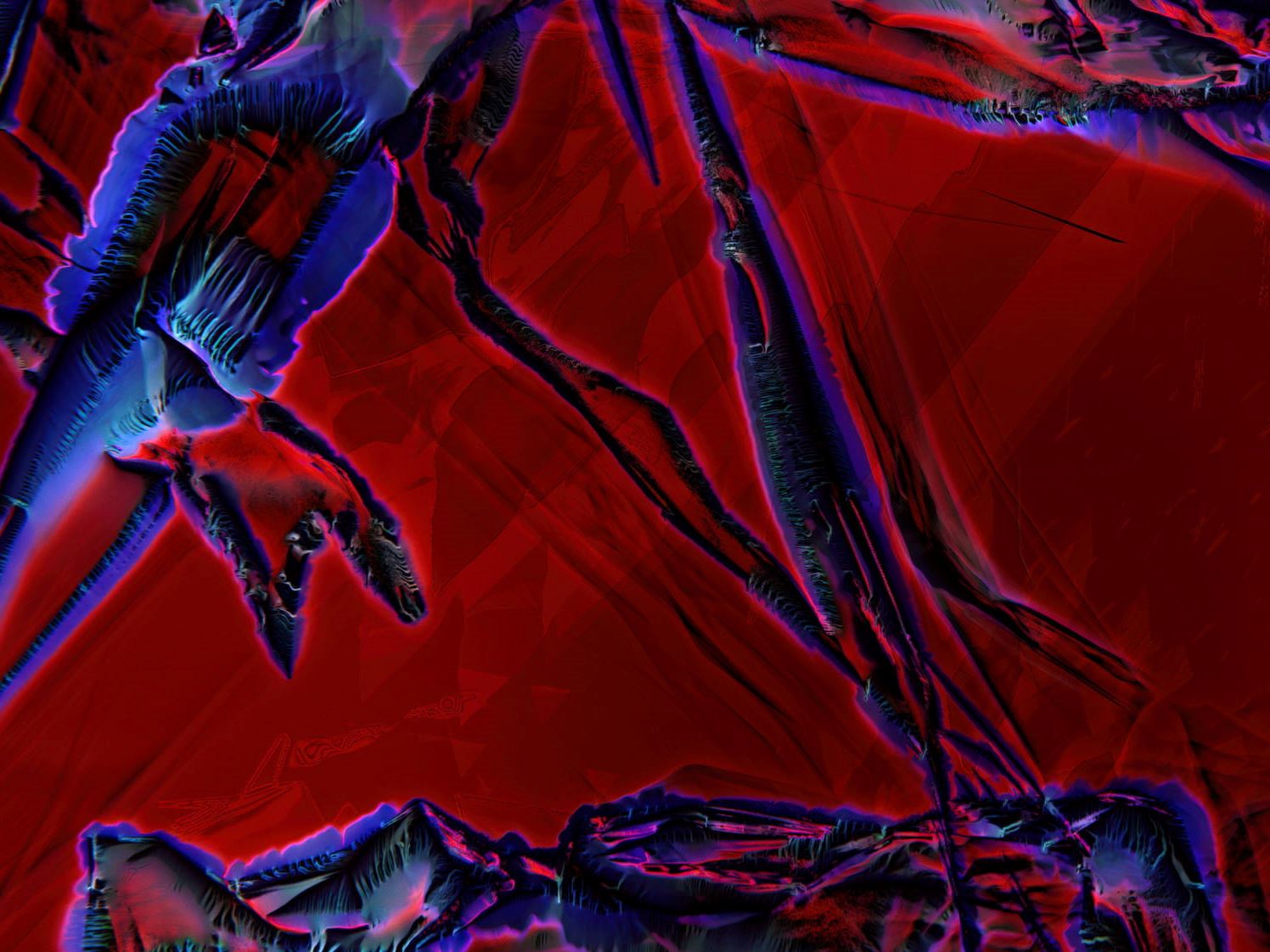 Visualisierung von Robert Seidels Werk "Exuviae"